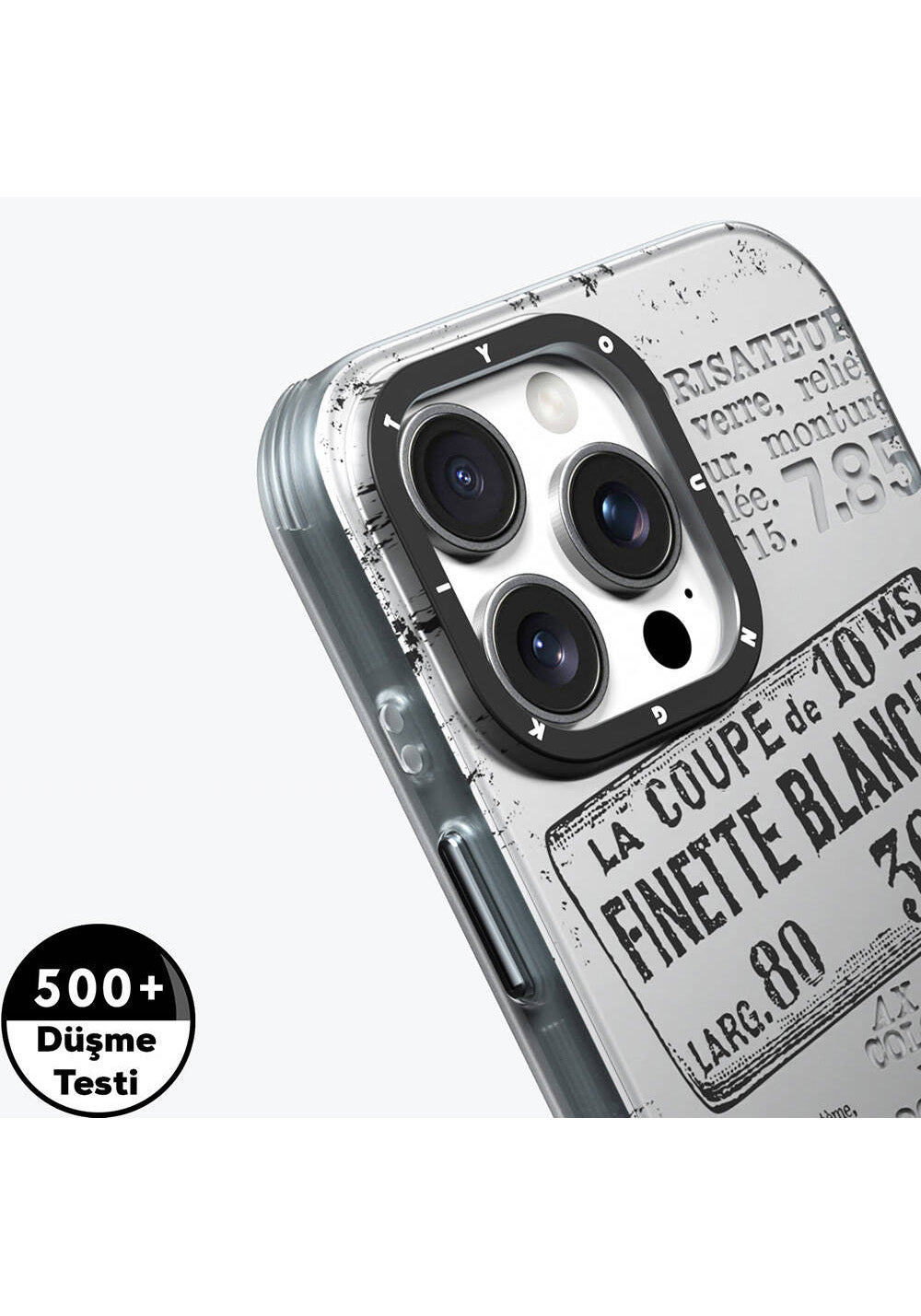 Apple iPhone 16 Pro Kılıf Manyetik Şarj Uyumlu Youngkit Literary Serisi Retro Magz Kapak