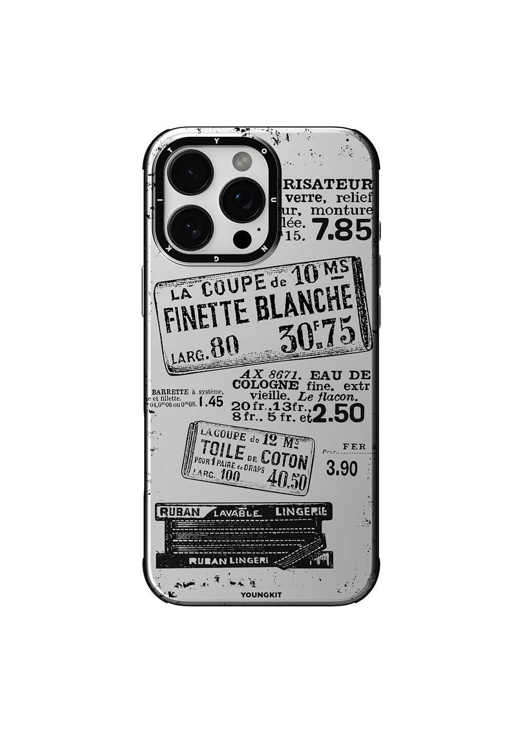 Apple iPhone 16 Pro Max Kılıf Manyetik Şarj Uyumlu Youngkit Literary Serisi Retro Magz Kapak