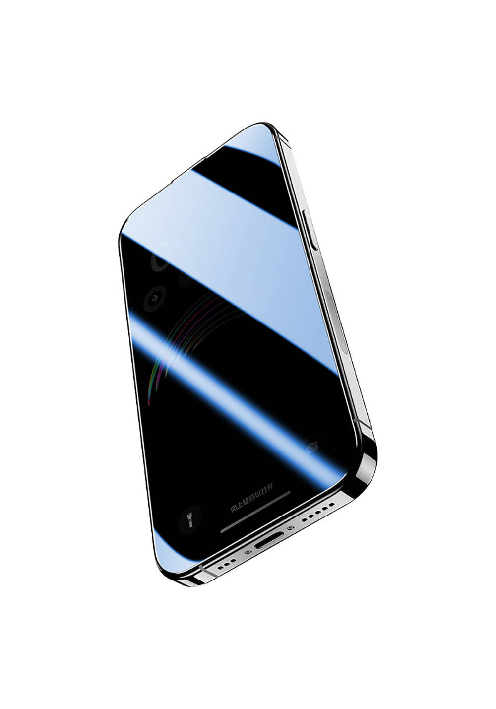 Apple iPhone 16 Pro Max Hidrofobik Ve Oleofobik Özellikli Benks Privacy Air Shield 0.4mm Ekran Koruyucu 10'lu Paket