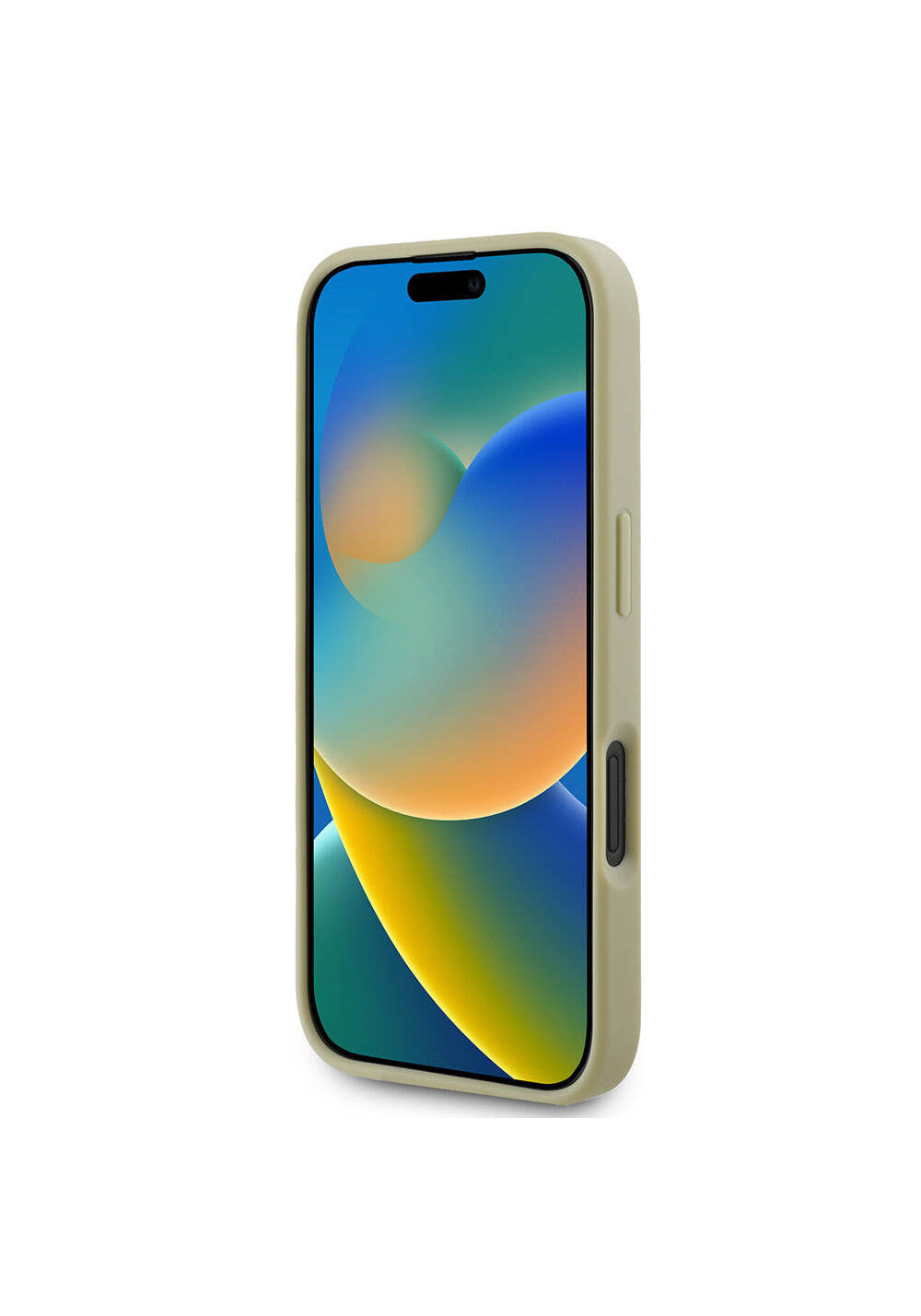 Apple iPhone 16 Kılıf Guess Orijinal Lisanslı 4G Büyük Metal Logolu Glitter Kapak