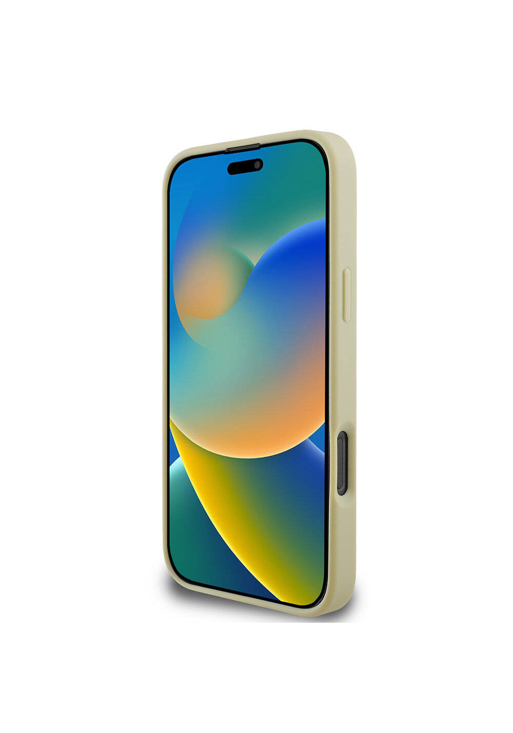 Apple iPhone 16 Pro Max Kılıf Guess Orijinal Lisanslı 4G Büyük Metal Logolu Glitter Kapak