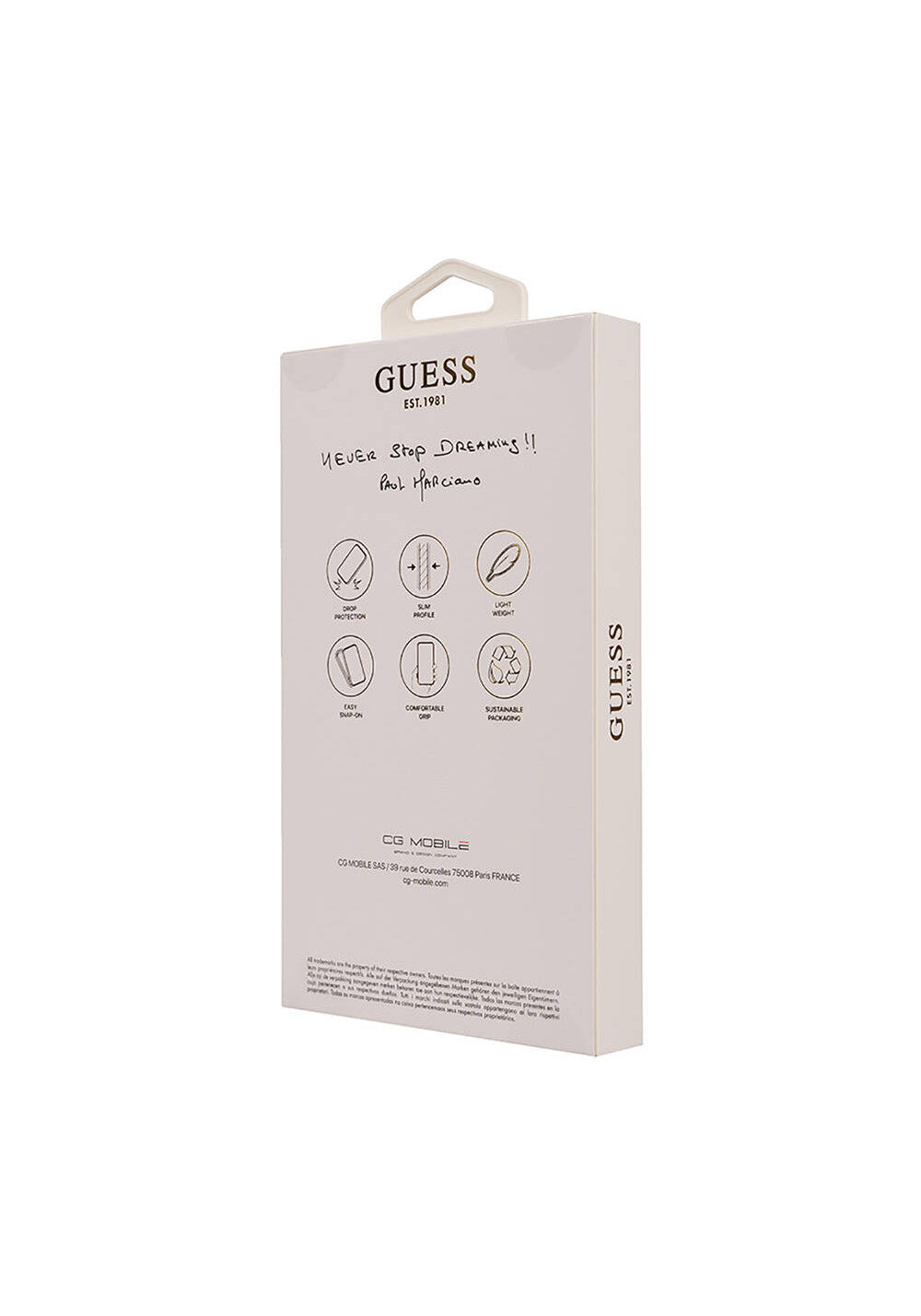 Apple iPhone 16 Plus Kılıf Guess Orijinal Lisanslı Manyetik Şarj Uyumlu 4G Desenli Yazı Logolu Peony Kapak
