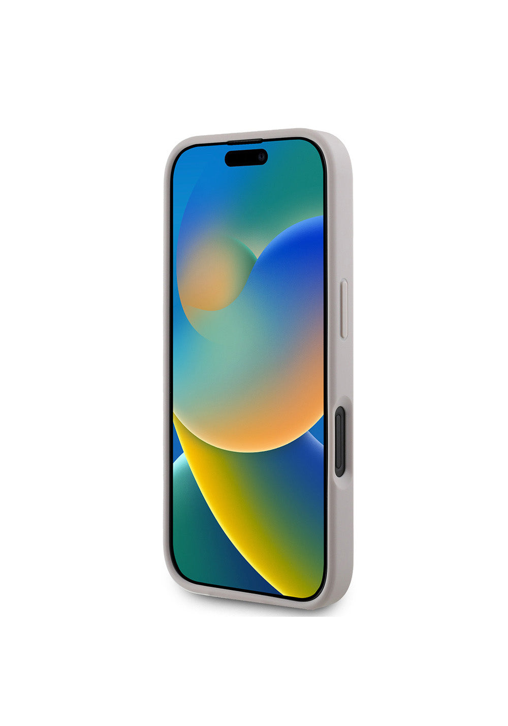 Apple iPhone 16 Plus Kılıf Guess Orijinal Lisanslı Manyetik Şarj Uyumlu 4G Desenli Yazı Logolu Peony Kapak