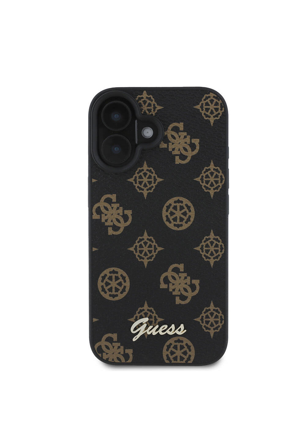 Apple iPhone 16 Kılıf Guess Orijinal Lisanslı Manyetik Şarj Uyumlu Yazı Logolu Peony Kapak