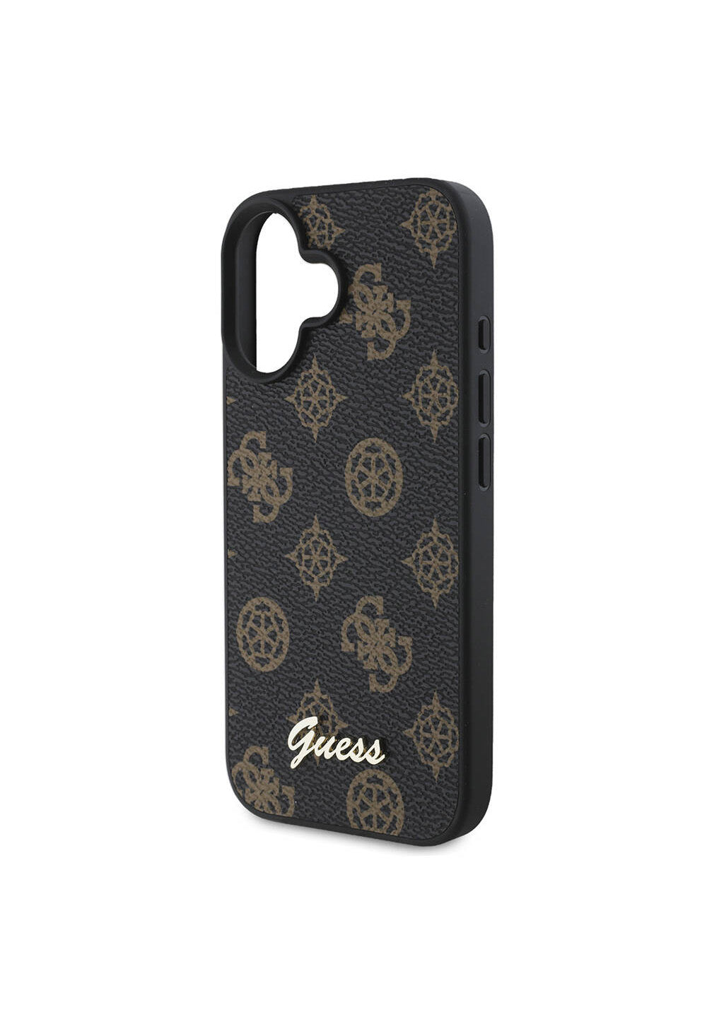 Apple iPhone 16 Plus Kılıf Guess Orijinal Lisanslı Manyetik Şarj Uyumlu Yazı Logolu Peony Kapak