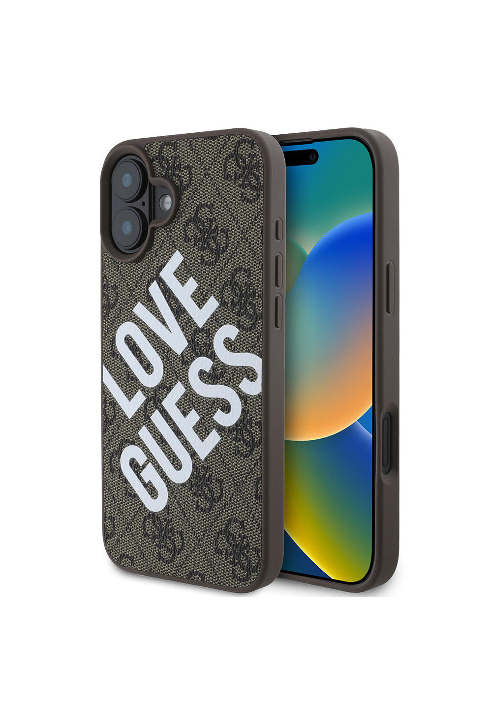 Apple iPhone 16 Plus Kılıf Guess Orijinal Lisanslı Big Love Guess Kapak
