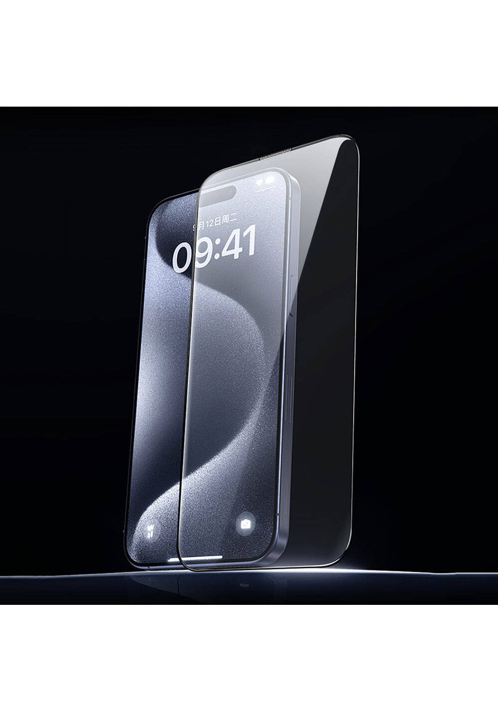 Apple iPhone 16 Wiwu GT-008 Polimer Oleofobik Kaplama Şeffaf Pürüzsüz Temperli Cam Ekran Koruyucu 10'lu Paket