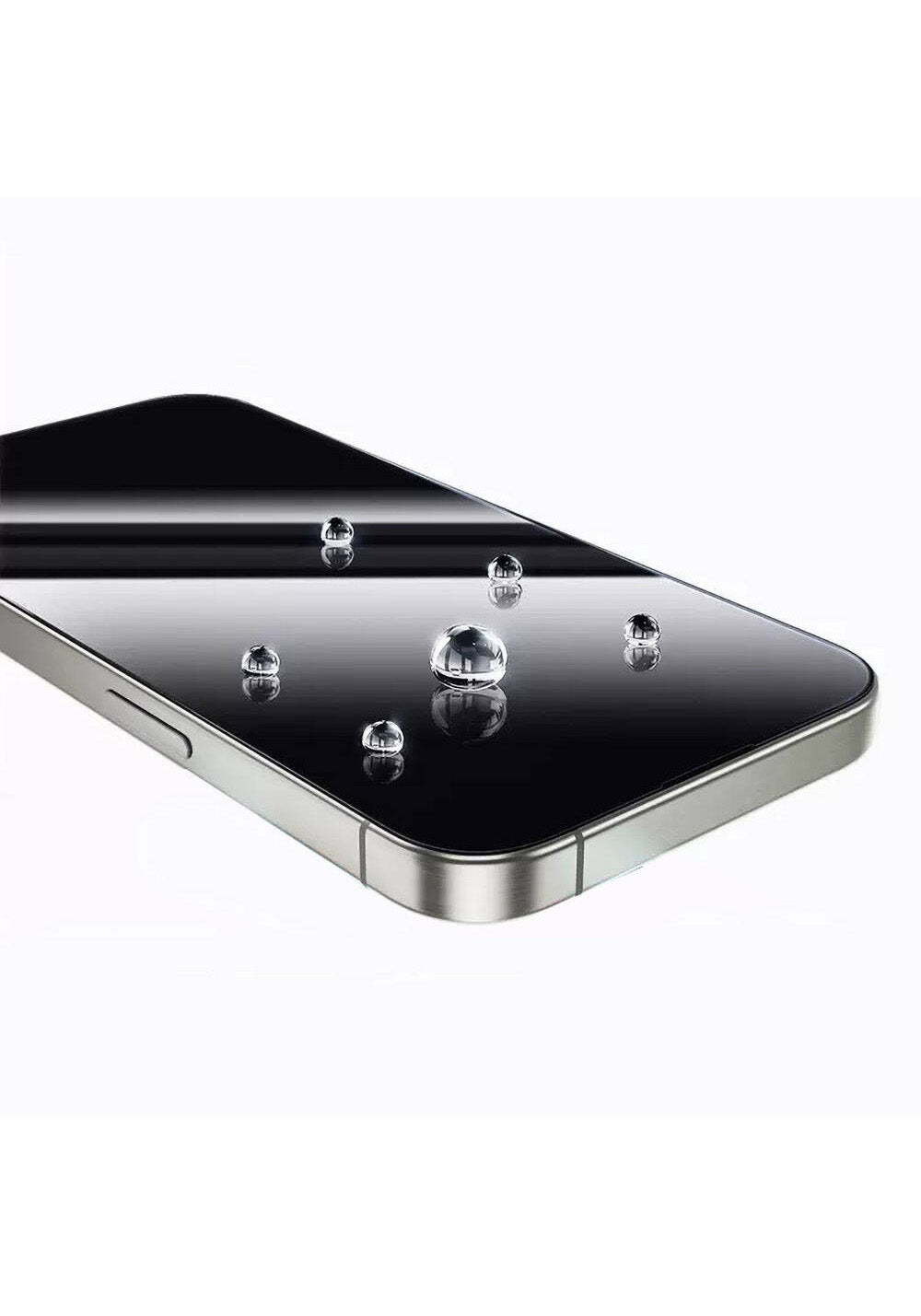 Apple iPhone 16 Pro Wiwu GT-008 Polimer Oleofobik Kaplama Şeffaf Pürüzsüz Temperli Cam Ekran Koruyucu 10'lu Paket