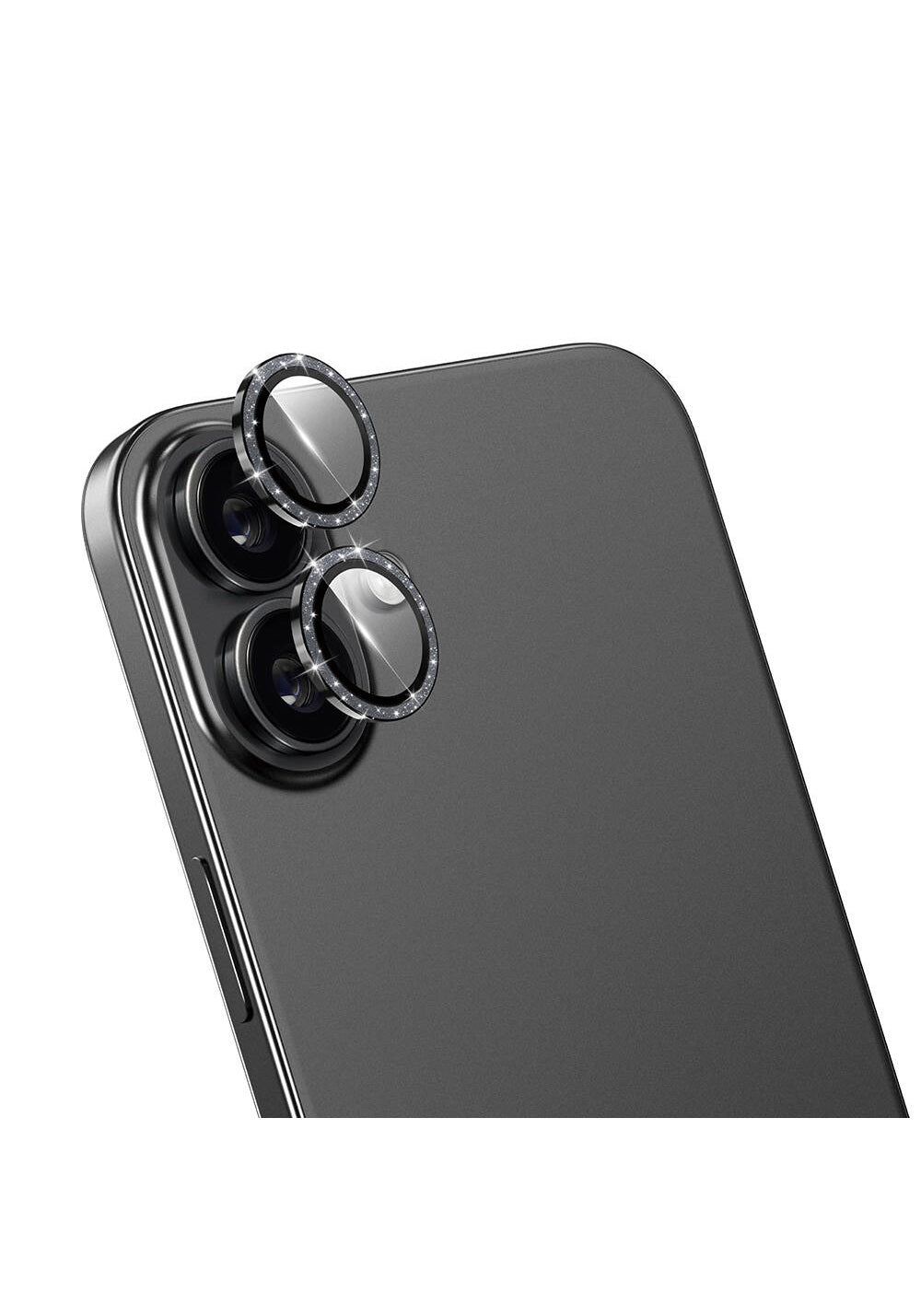 Apple iPhone 16 Plus Wiwu LG-006 Diamond Lens Guard Kolay Uygulama Aparatlı Kamera Lens Koruyucu