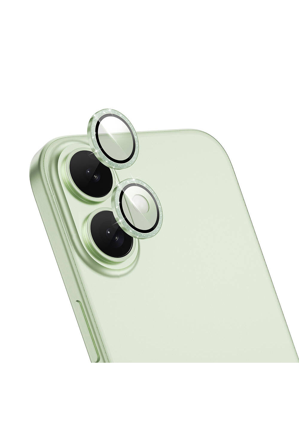 Apple iPhone 16 Plus Wiwu LG-006 Diamond Lens Guard Kolay Uygulama Aparatlı Kamera Lens Koruyucu