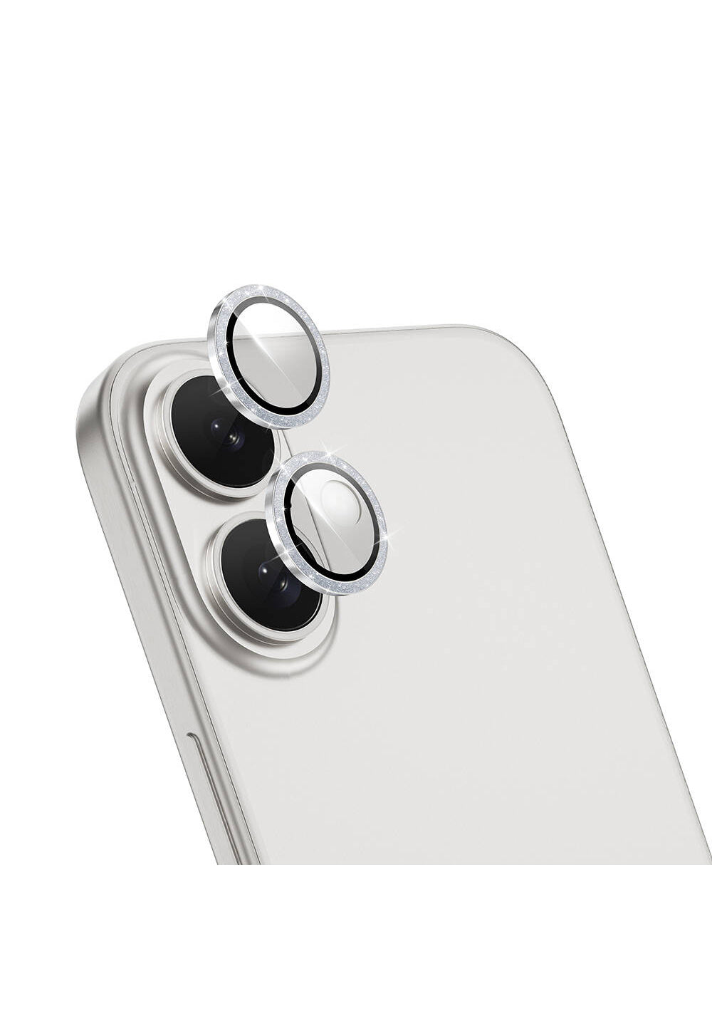 Apple iPhone 16 Plus Wiwu LG-006 Diamond Lens Guard Kolay Uygulama Aparatlı Kamera Lens Koruyucu