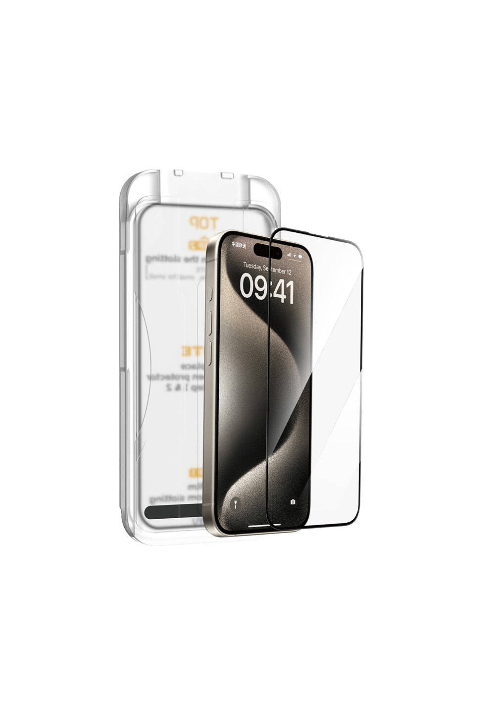 Apple iPhone 16 Pro Max Wiwu SQ-008 Oleofobik Easy Install Darbeye Karşı Dayanıklı Temperli Cam Ekran Koruyucu + Kolay Uygulama Aparatlı