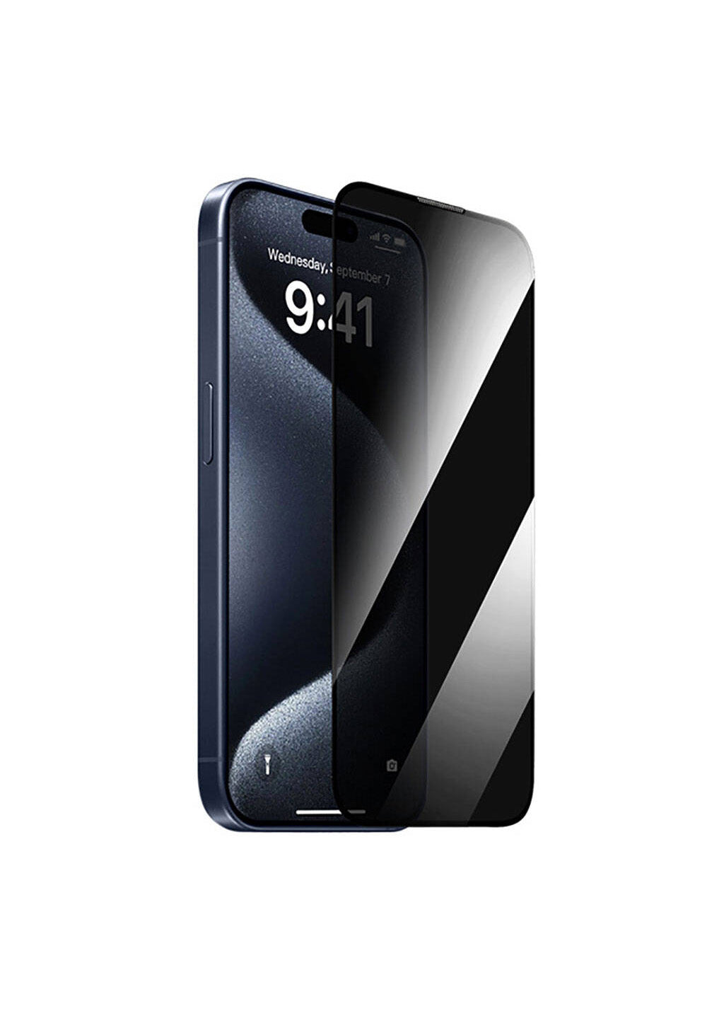 Apple iPhone 16 Pro Max Wiwu GT-011 Polimer Oleofobik Kaplama Temperli Privacy Cam Ekran Koruyucu