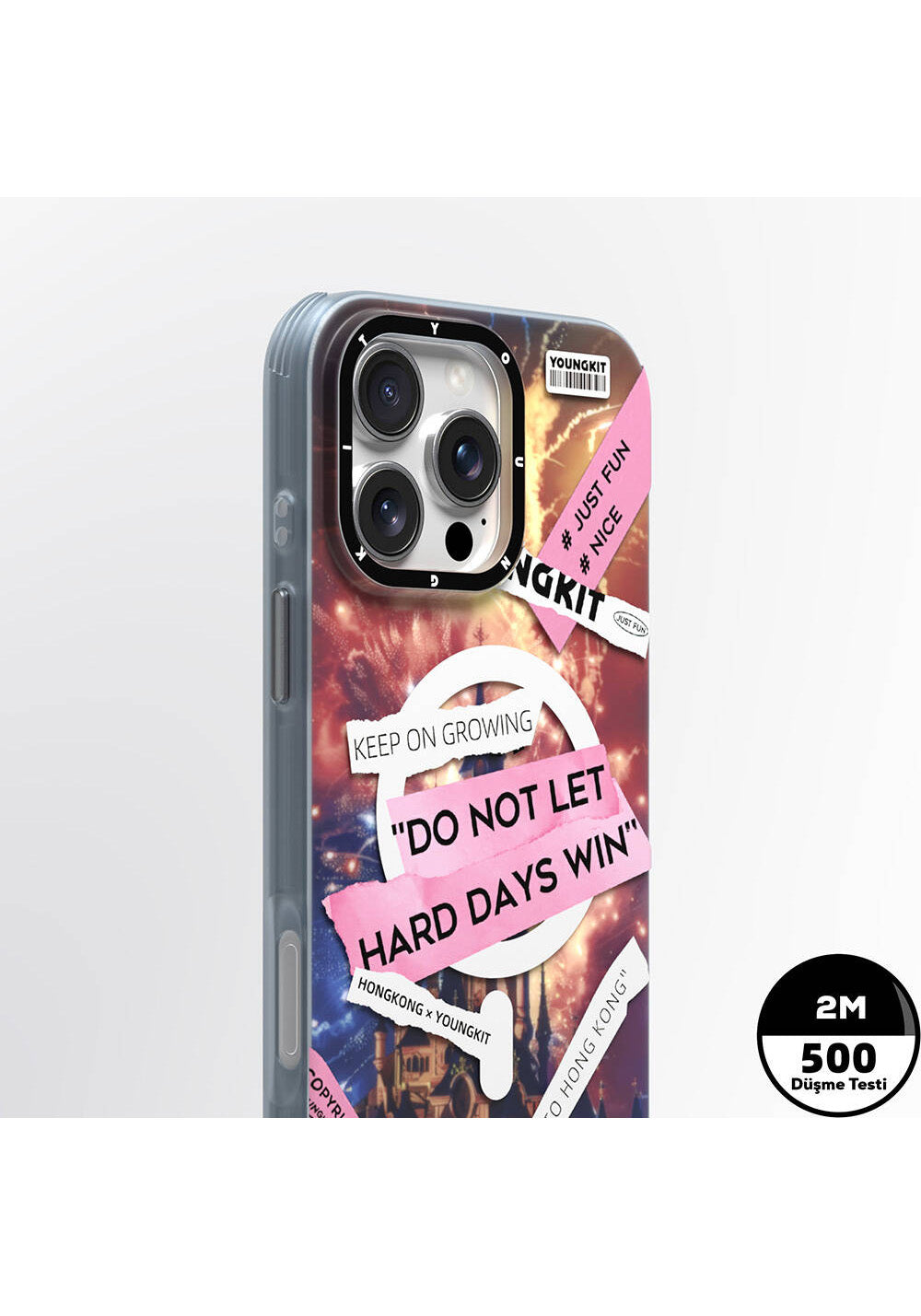 Apple iPhone 16 Pro Max Kılıf Manyetik Şarj Uyumlu Youngkit A-City Serisi Kapak