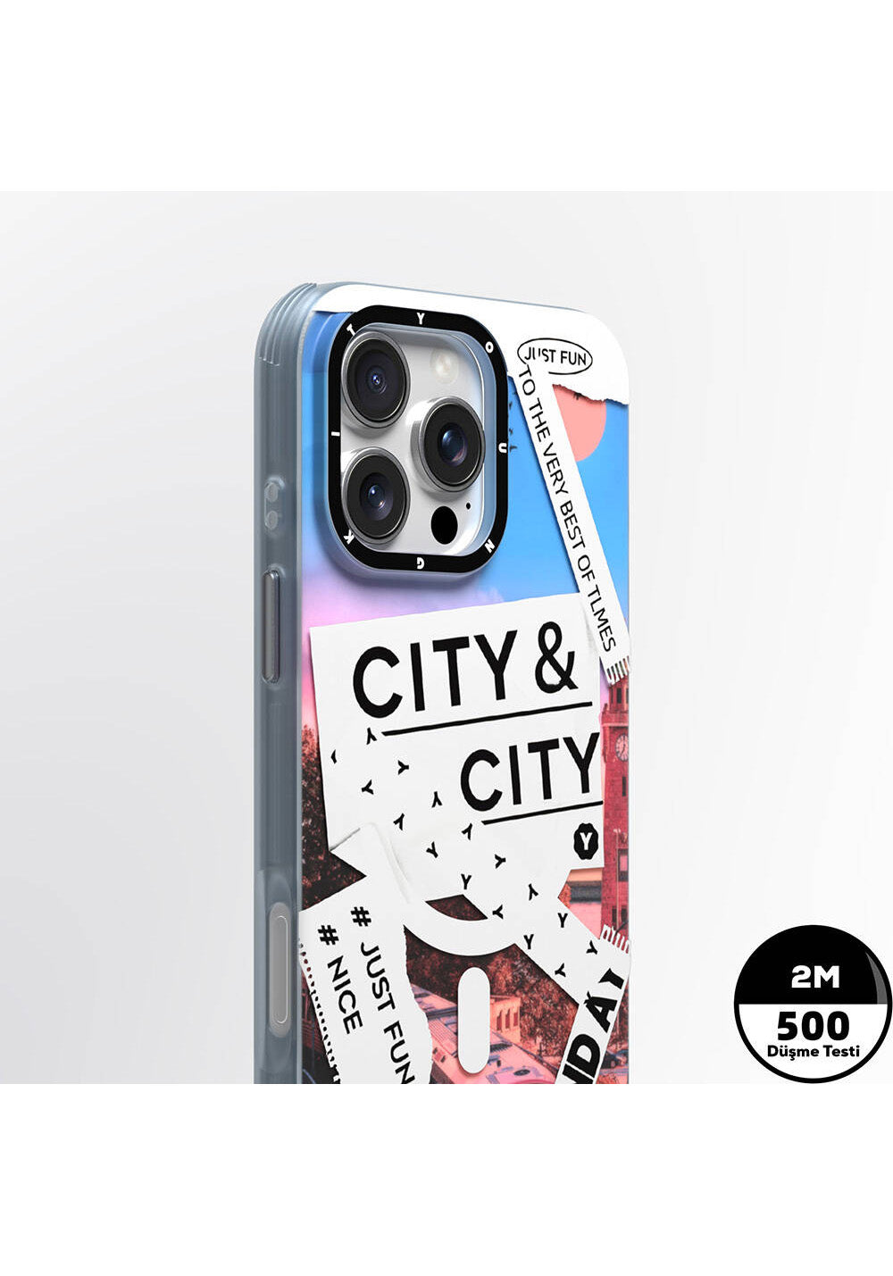 Apple iPhone 16 Pro Max Kılıf Manyetik Şarj Uyumlu Youngkit A-City Serisi Kapak