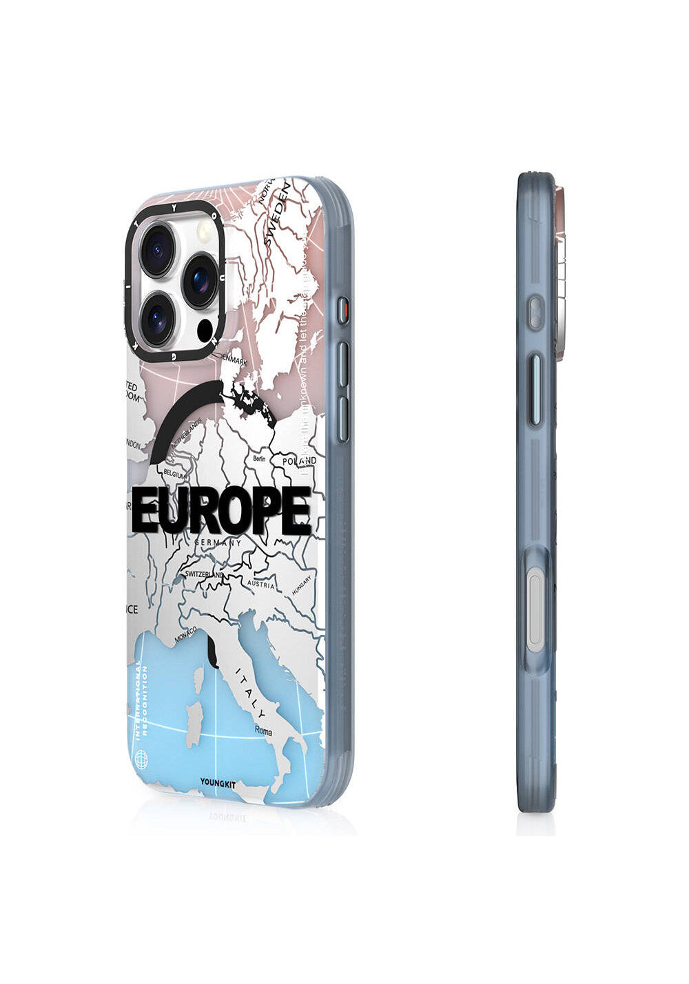 Apple iPhone 16 Pro Kılıf Manyetik Şarj Uyumlu Youngkit Universal Serisi Kapak