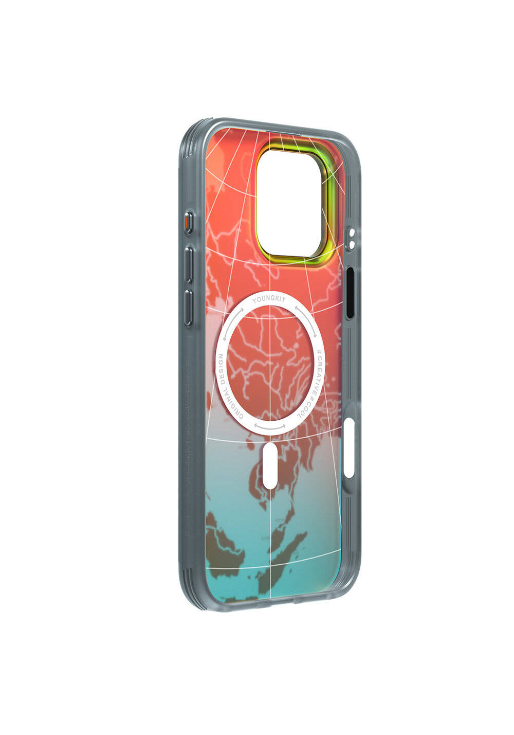 Apple iPhone 16 Pro Kılıf Manyetik Şarj Uyumlu Youngkit Universal Serisi Kapak