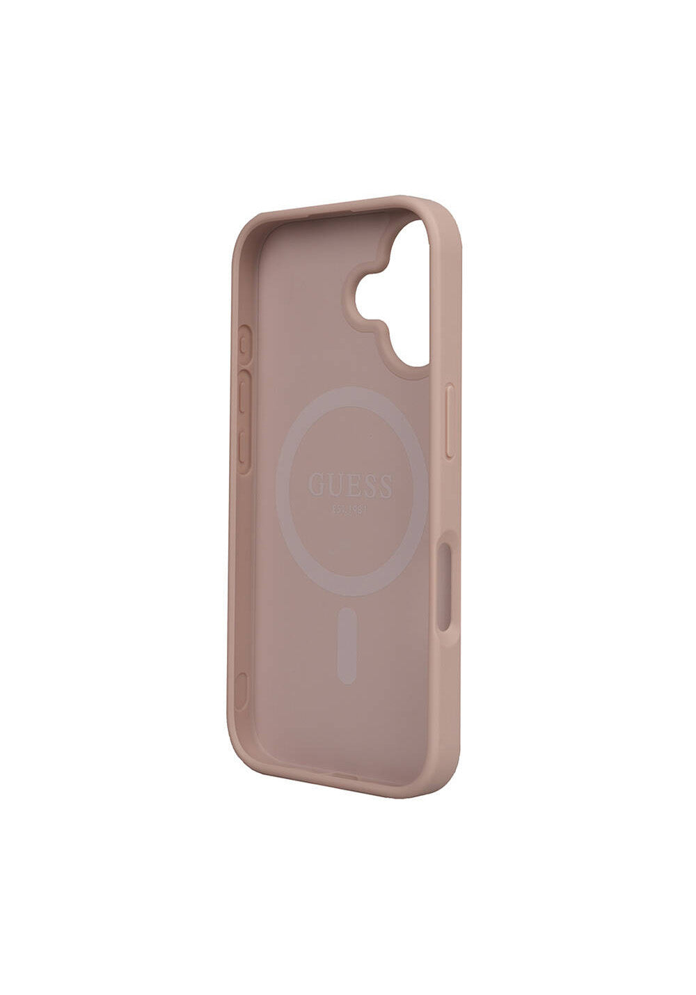 Apple iPhone 16 Kılıf Guess Orijinal Lisanslı Manyetik Şarj Uyumlu Small 4G Classic Kapak