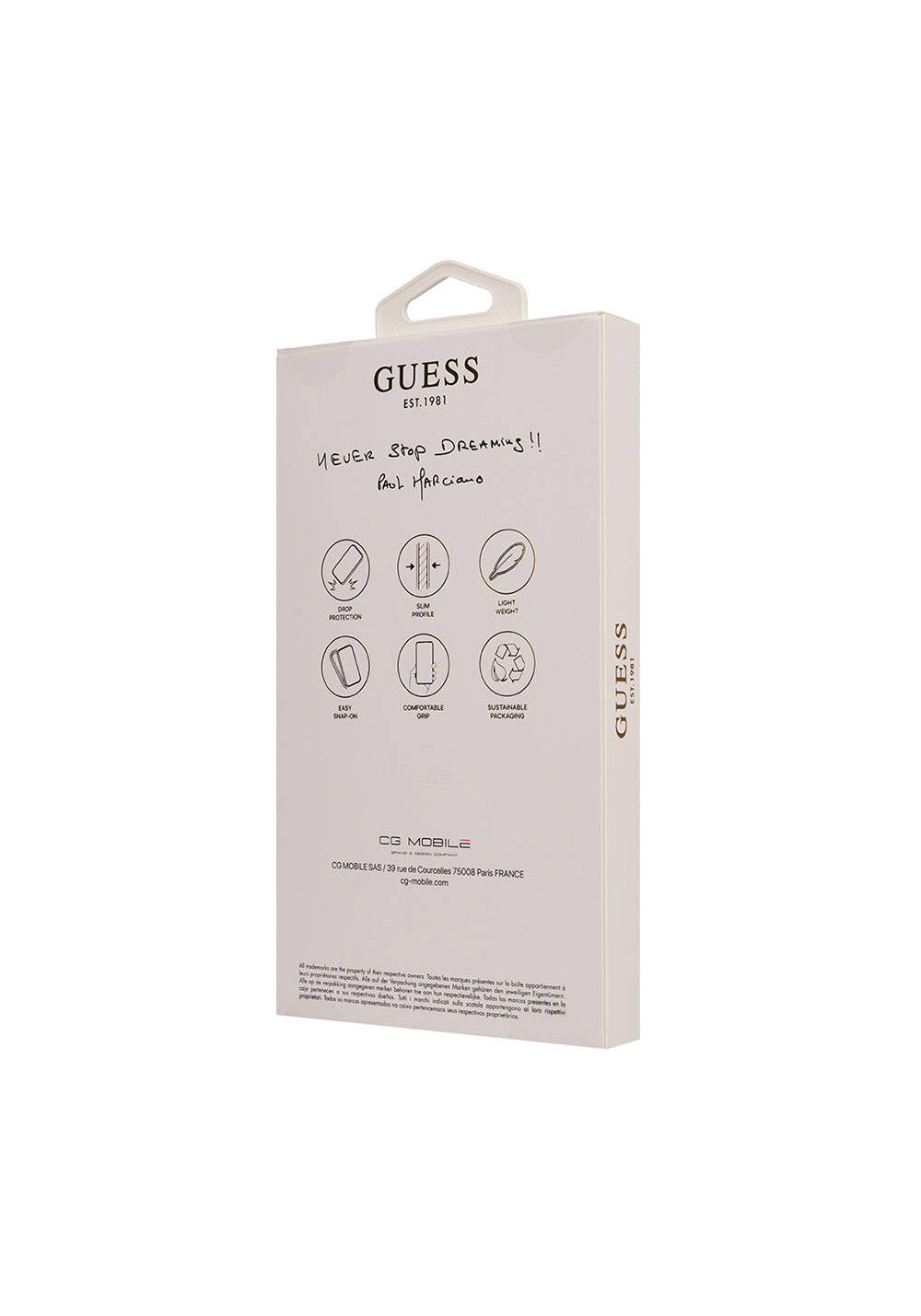 Apple iPhone 16 Kılıf Guess Orijinal Lisanslı Manyetik Şarj Uyumlu Small 4G Classic Kapak