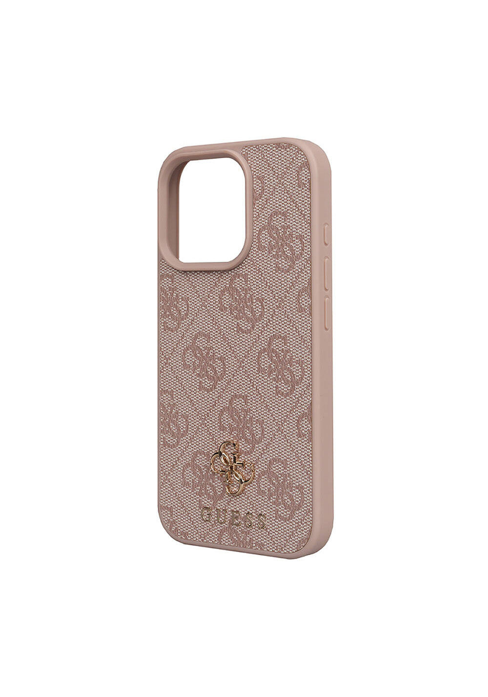 Apple iPhone 16 Pro Kılıf Guess Orijinal Lisanslı Manyetik Şarj Uyumlu Small 4G Classic Kapak