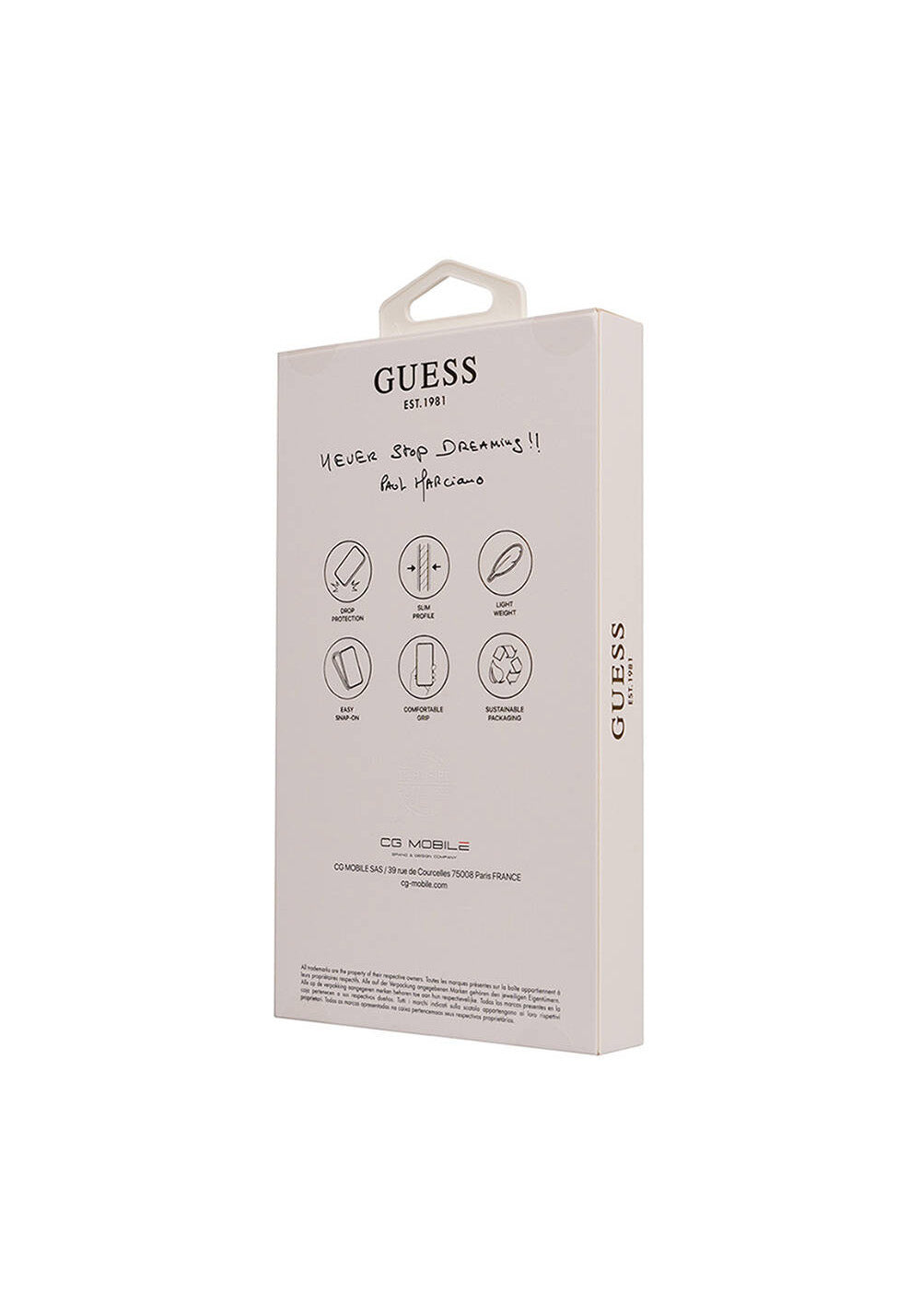 Apple iPhone 16 Pro Kılıf Guess Orijinal Lisanslı Manyetik Şarj Uyumlu Small 4G Classic Kapak