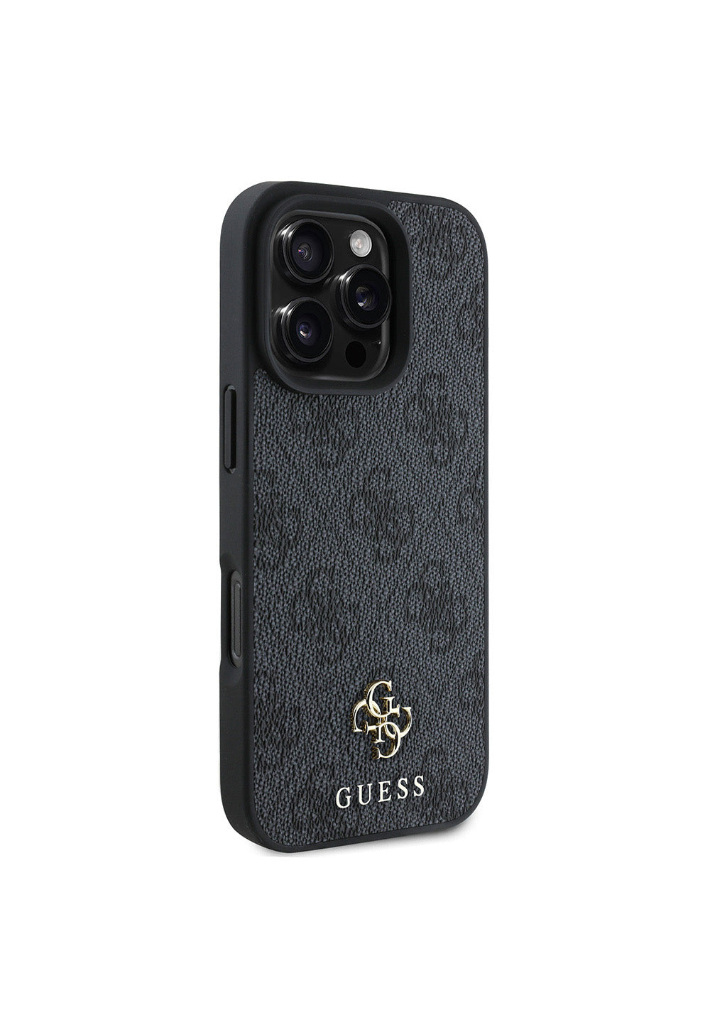 Apple iPhone 16 Pro Kılıf Guess Orijinal Lisanslı Manyetik Şarj Uyumlu Small 4G Classic Kapak