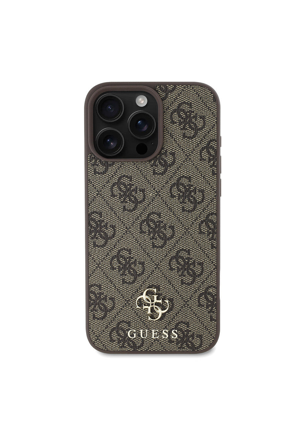 Apple iPhone 16 Pro Kılıf Guess Orijinal Lisanslı Manyetik Şarj Uyumlu Small 4G Classic Kapak