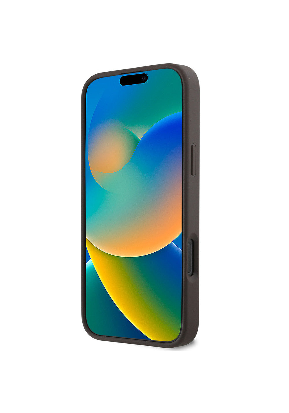 Apple iPhone 16 Pro Kılıf Guess Orijinal Lisanslı Manyetik Şarj Uyumlu Small 4G Classic Kapak