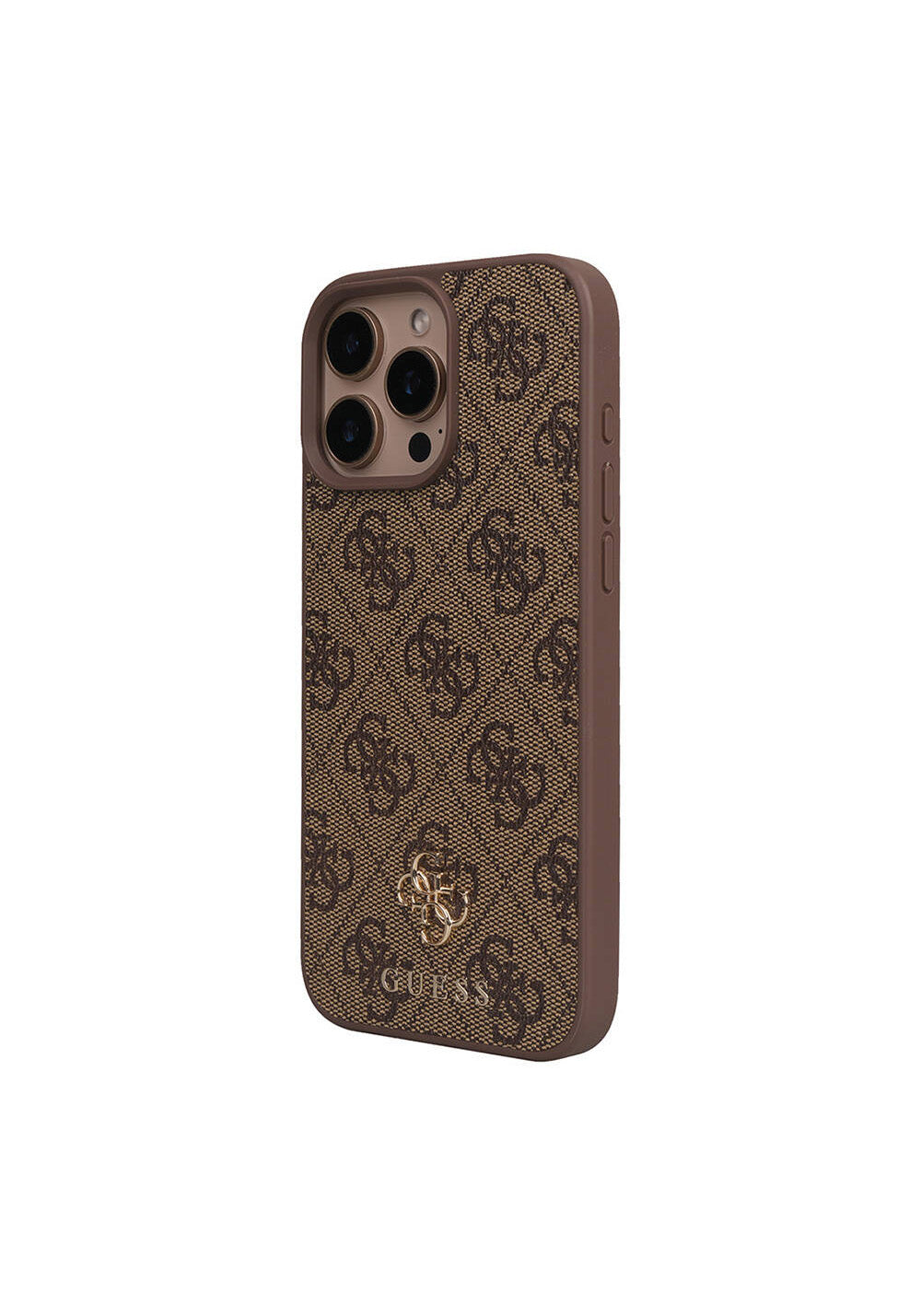 Apple iPhone 16 Pro Max Kılıf Guess Orijinal Lisanslı Manyetik Şarj Uyumlu Small 4G Classic Kapak