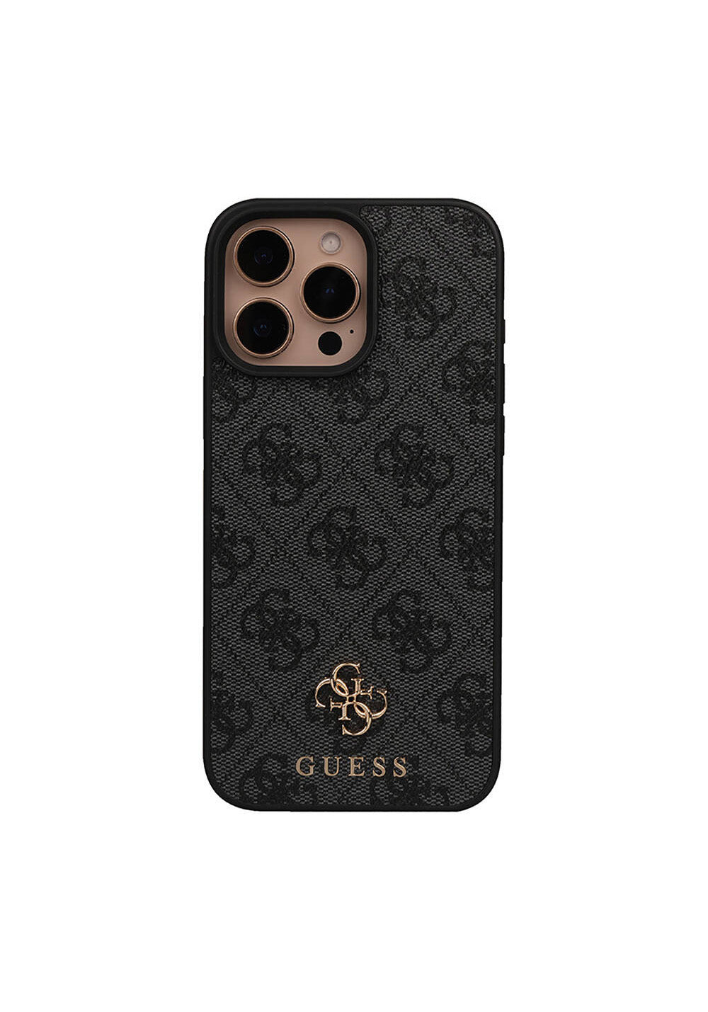 Apple iPhone 16 Pro Max Kılıf Guess Orijinal Lisanslı Manyetik Şarj Uyumlu Small 4G Classic Kapak