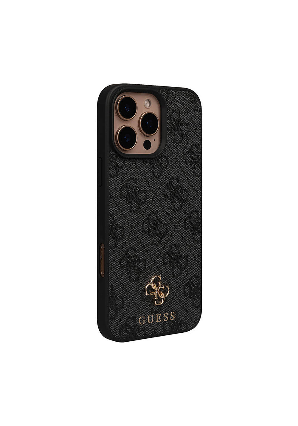 Apple iPhone 16 Pro Max Kılıf Guess Orijinal Lisanslı Manyetik Şarj Uyumlu Small 4G Classic Kapak