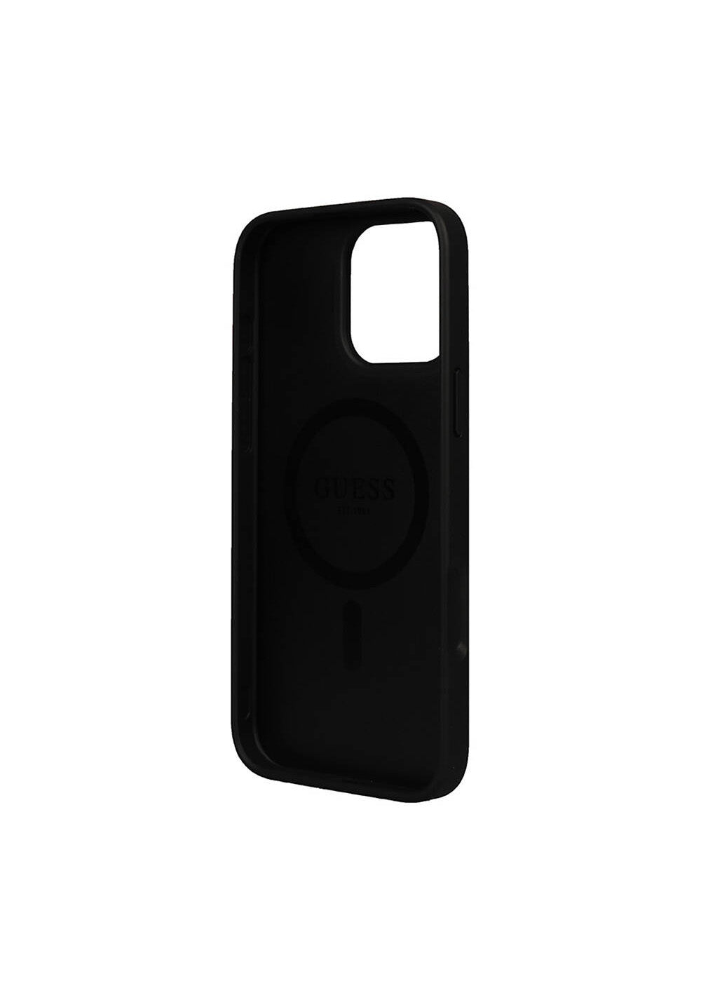 Apple iPhone 16 Pro Max Kılıf Guess Orijinal Lisanslı Manyetik Şarj Uyumlu Small 4G Classic Kapak