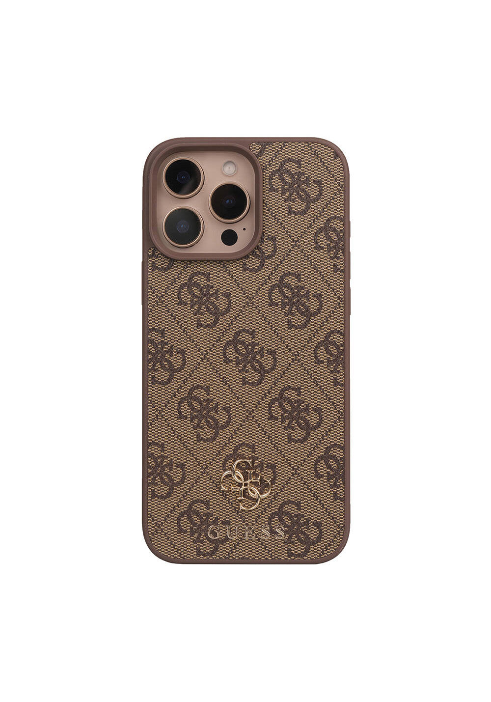 Apple iPhone 16 Pro Max Kılıf Guess Orijinal Lisanslı Manyetik Şarj Uyumlu Small 4G Classic Kapak