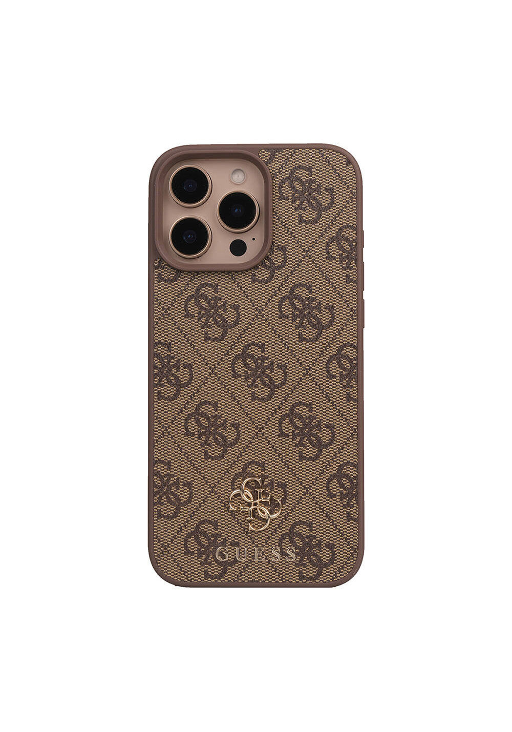 Apple iPhone 16 Pro Max Kılıf Guess Orijinal Lisanslı Manyetik Şarj Uyumlu Small 4G Classic Kapak