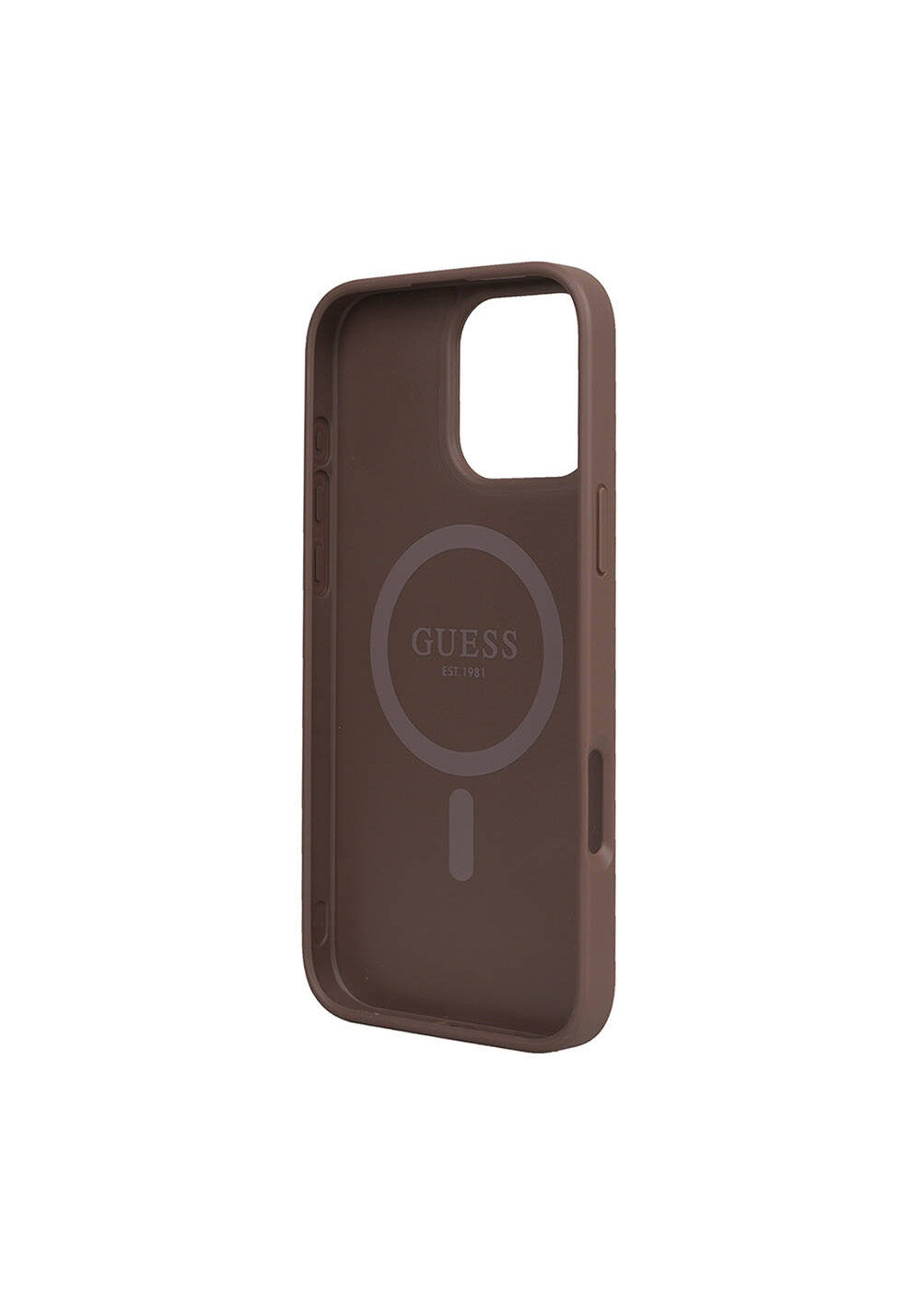 Apple iPhone 16 Pro Max Kılıf Guess Orijinal Lisanslı Manyetik Şarj Uyumlu Small 4G Classic Kapak