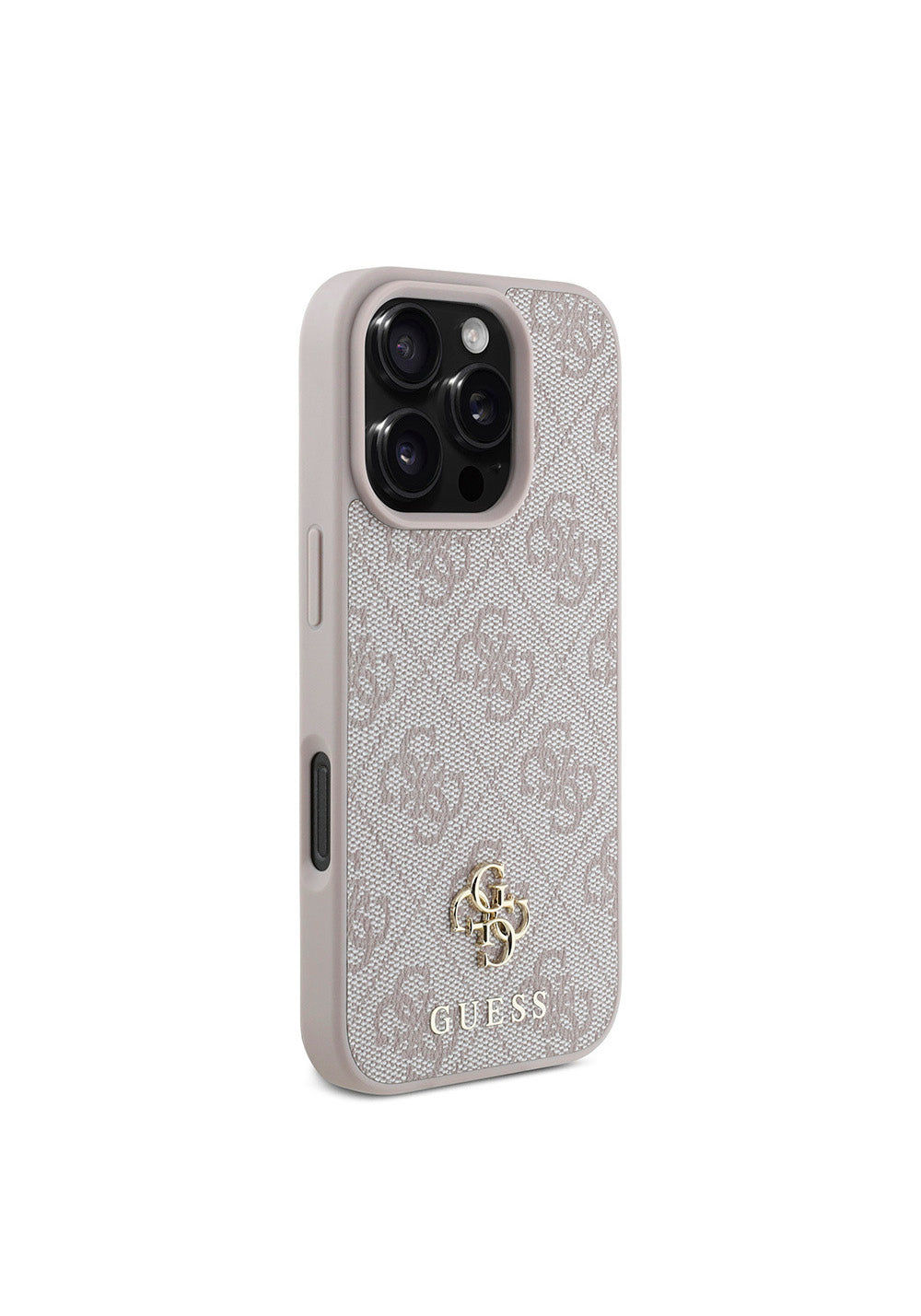 Apple iPhone 16 Pro Max Kılıf Guess Orijinal Lisanslı Manyetik Şarj Uyumlu Small 4G Classic Kapak