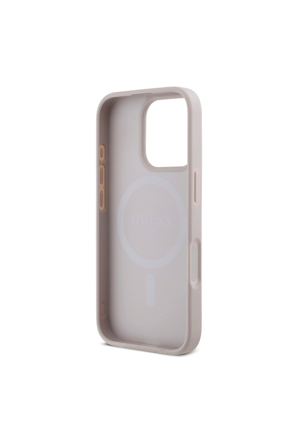 Apple iPhone 16 Pro Max Kılıf Guess Orijinal Lisanslı Manyetik Şarj Uyumlu Small 4G Classic Kapak