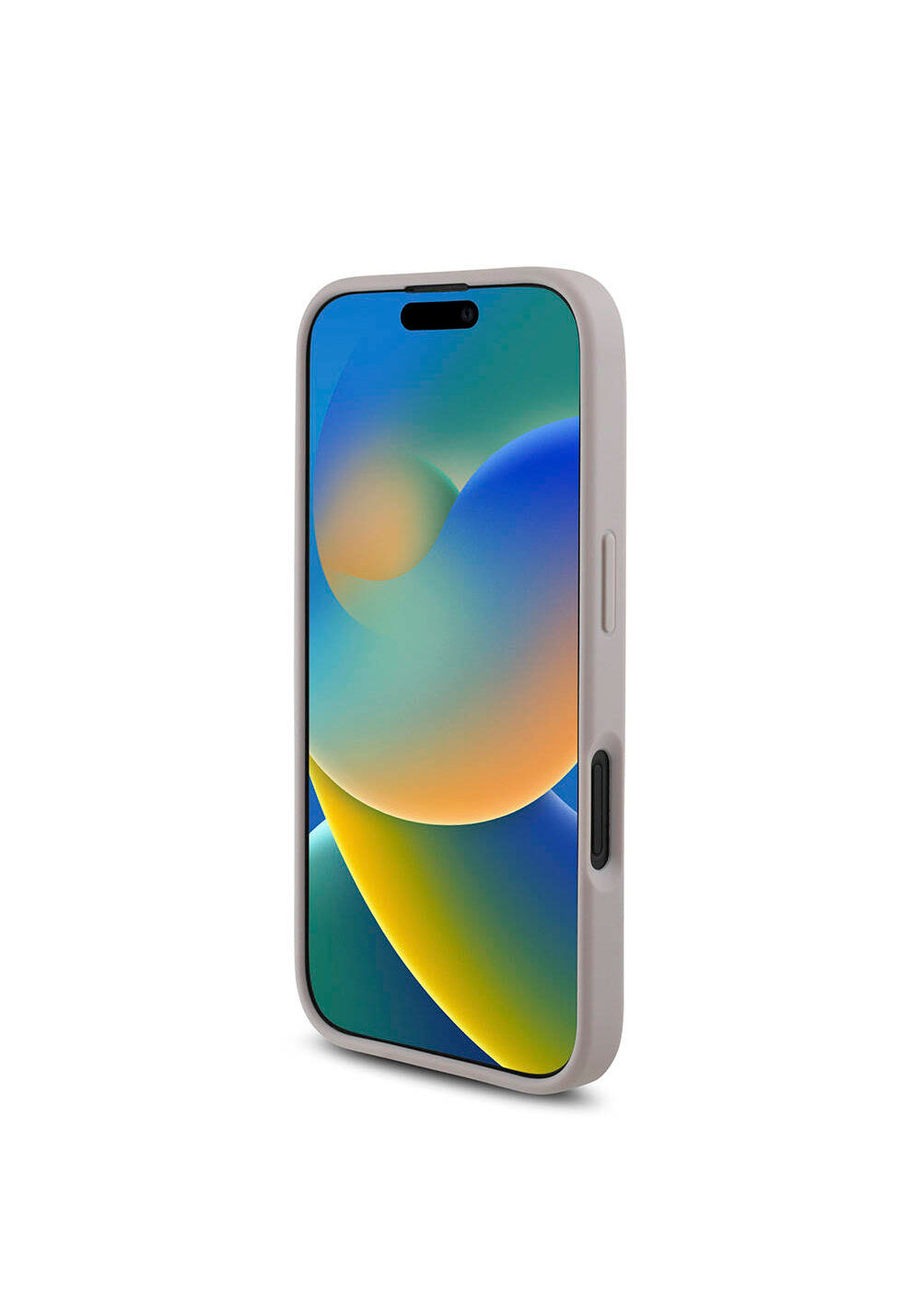 Apple iPhone 16 Kılıf Guess Orijinal Lisanslı PU Deri 4G Desenli Metal Büyük 4G ve Yazı Logolu Kapak
