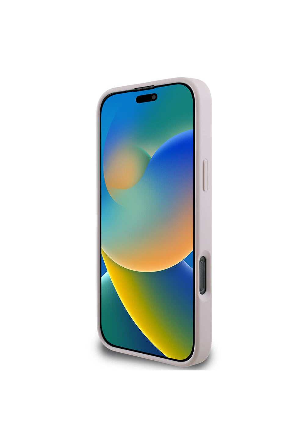 Apple iPhone 16 Pro Kılıf Guess Orijinal Lisanslı PU Deri 4G Desenli Metal Büyük 4G ve Yazı Logolu Kapak