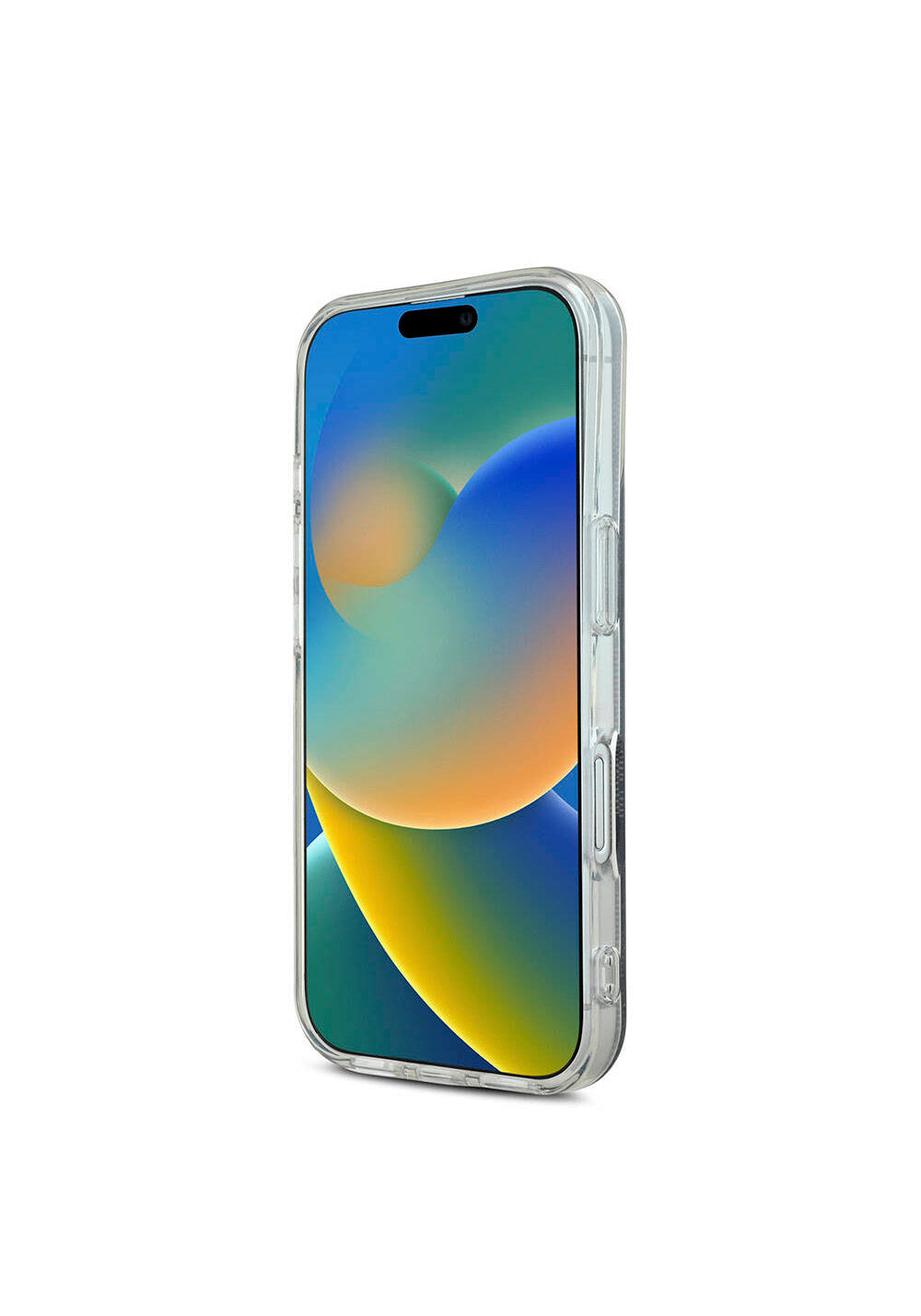 Apple iPhone 16 Kılıf Guess Orijinal Lisanslı Manyetik Şarj Uyumlu Yazı Logolu 4G Desenli Kapak