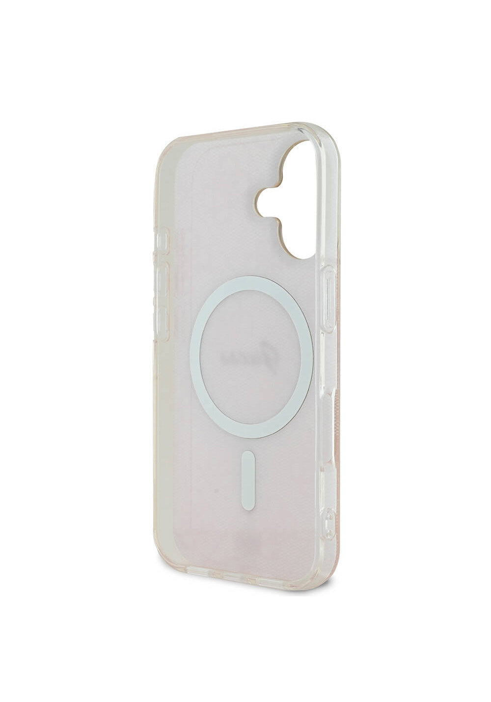 Apple iPhone 16 Plus Kılıf Guess Orijinal Lisanslı Manyetik Şarj Uyumlu Yazı Logolu 4G Desenli Kapak