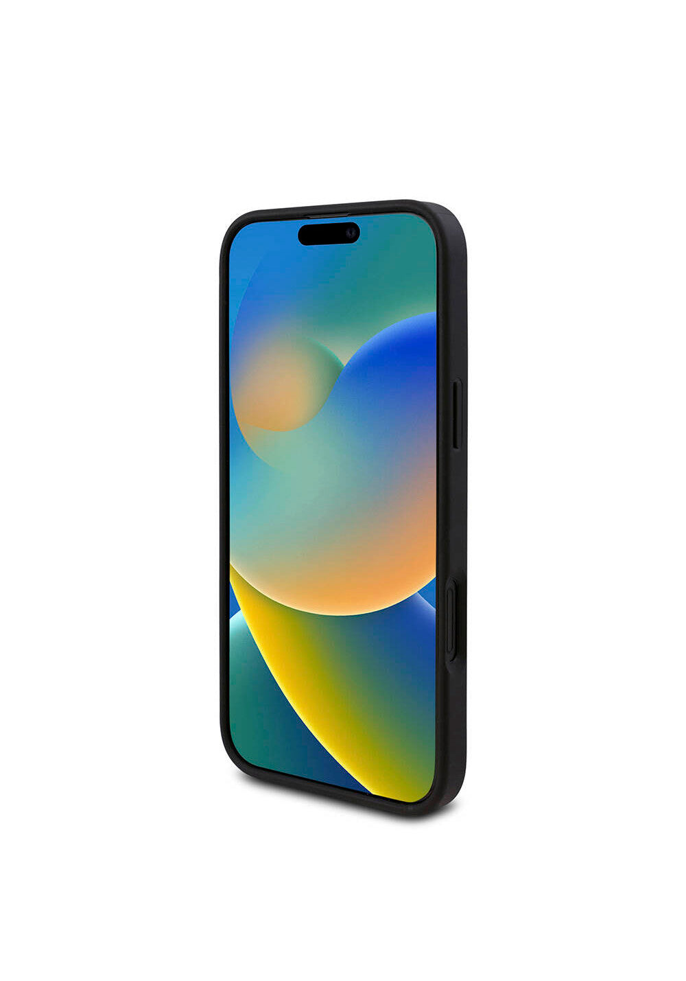 Apple iPhone 16 Kılıf Guess Orijinal Lisanslı PU Deri 4G Desenli Üçgen Logolu Kapak