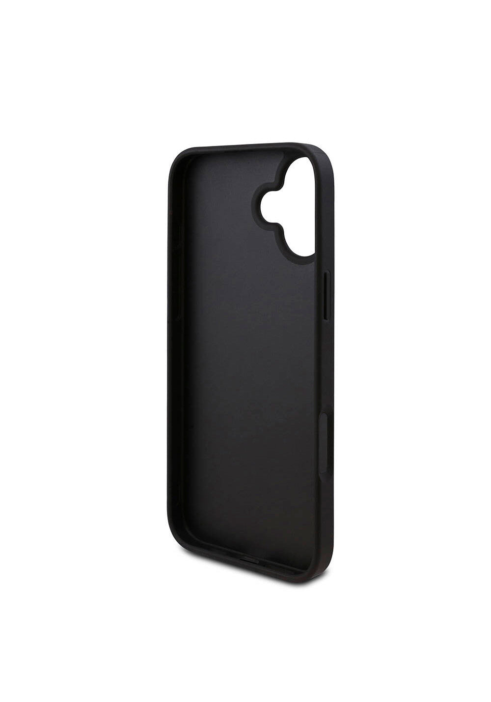 Apple iPhone 16 Kılıf Guess Orijinal Lisanslı PU Deri 4G Desenli Üçgen Logolu Kapak