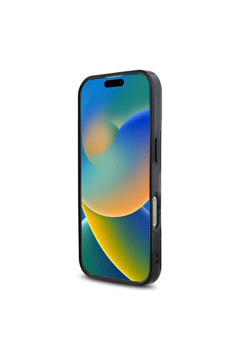 Apple iPhone 16 Pro Max Kılıf Guess Orijinal Lisanslı Manyetik Şarj Uyumlu Flower Tone On Tone Ring Kapak