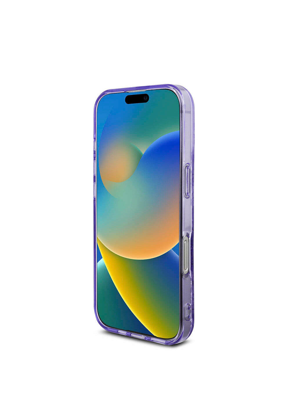 Apple iPhone 16 Pro Kılıf Guess Orijinal Lisanslı Manyetik Şarj Uyumlu IML Baskılı Çiçek İnci Bileklikli Kapak