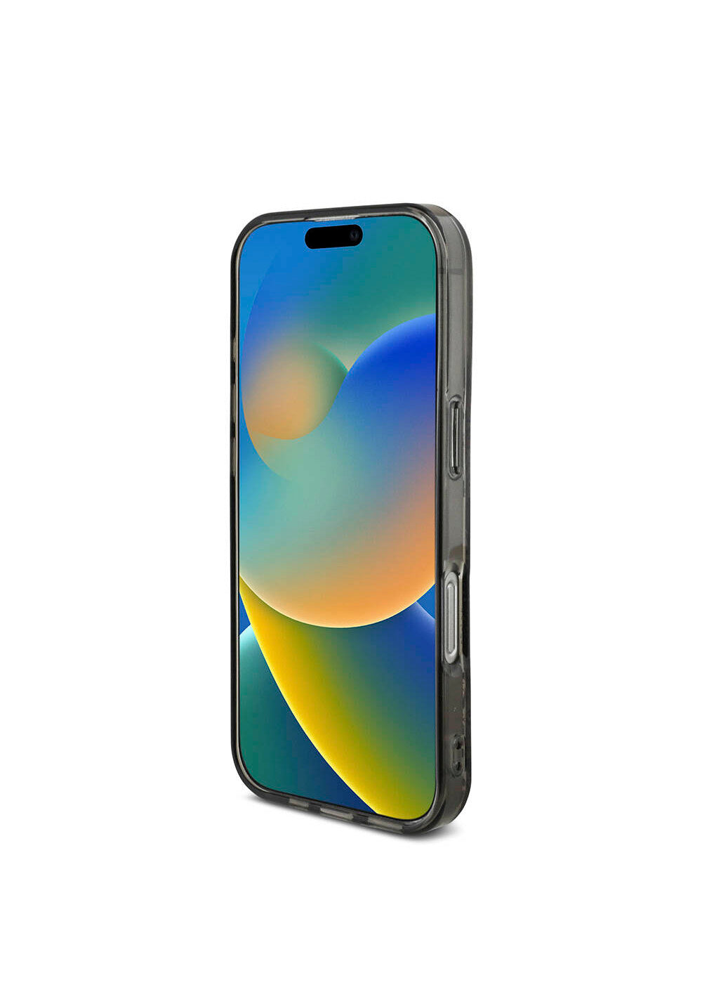 Apple iPhone 16 Pro Kılıf Guess Orijinal Lisanslı Manyetik Şarj Uyumlu IML Baskılı Çiçek İnci Bileklikli Kapak