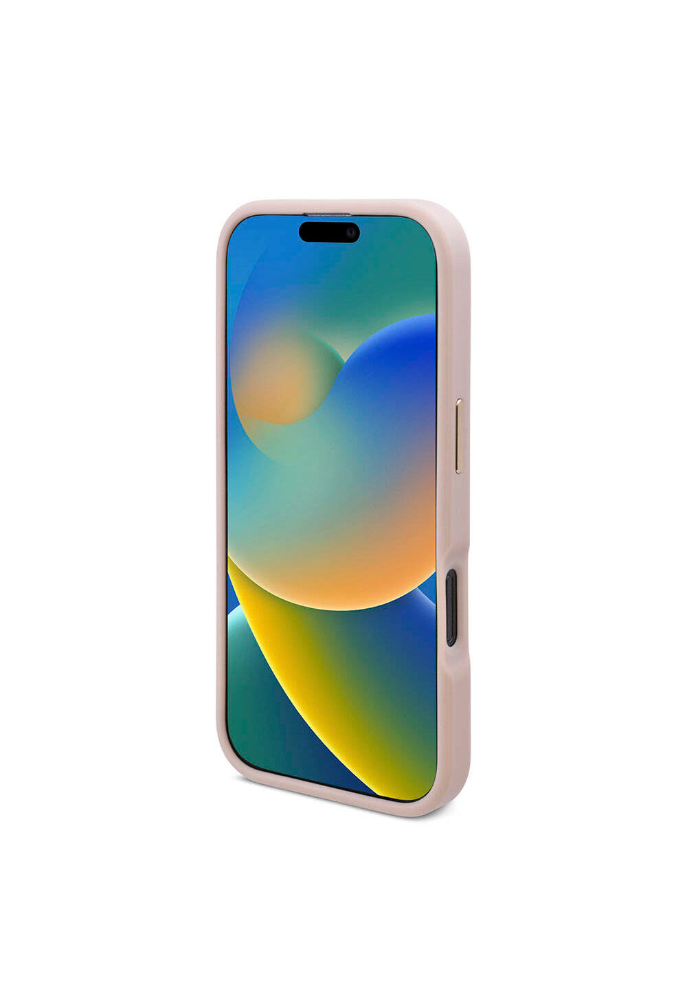 Apple iPhone 16 Pro Max Kılıf Guess Orijinal Lisanslı Manyetik Şarj Uyumlu 4G Desenli PU Metal Plaka Klasik Logolu Kapak