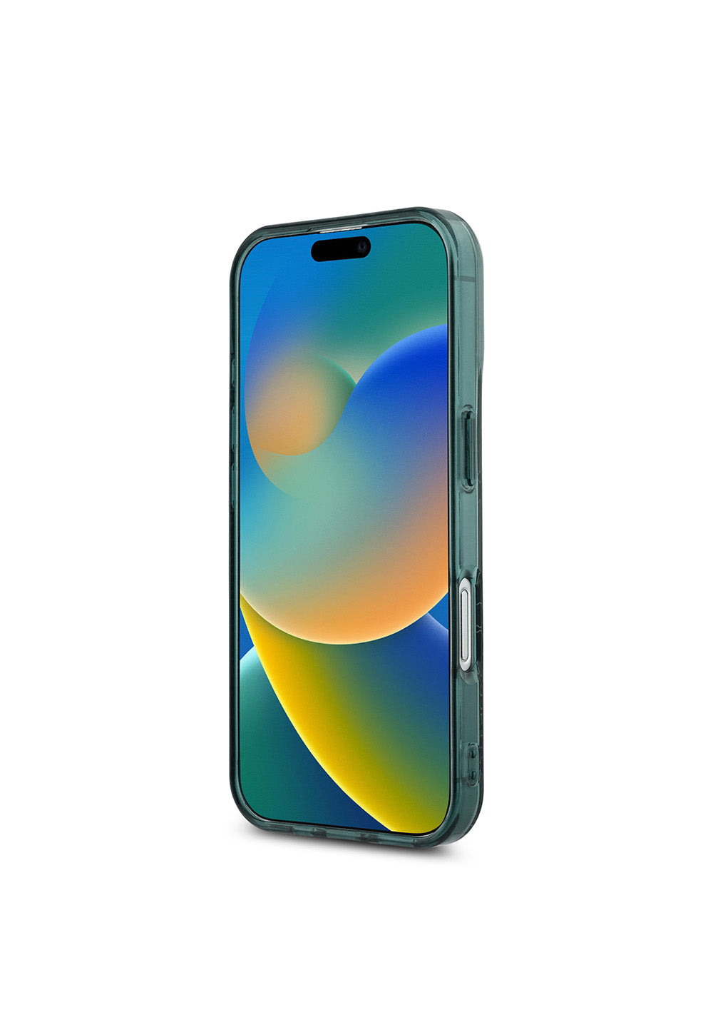 Apple iPhone 16 Kılıf Lacoste Orijinal Lisanslı Manyetik Şarj Uyumlu IML Baskılı Gümüş Timsah Logolu Monogram Kapak