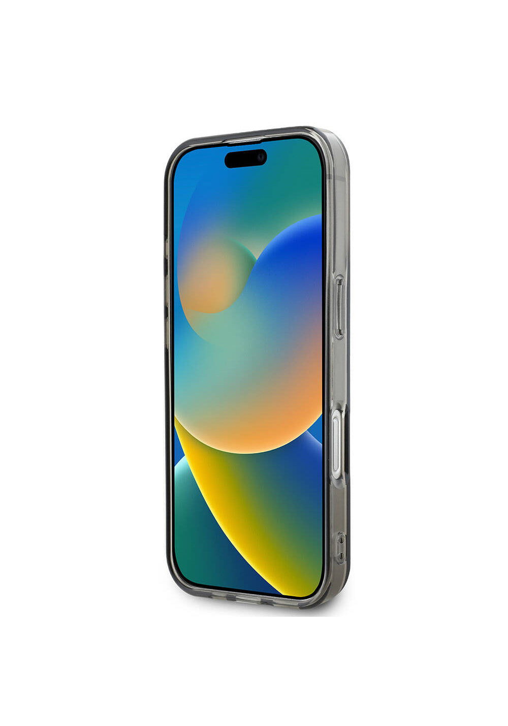 Apple iPhone 16 Pro Max Kılıf Mercedes Benz Orijinal Lisanslı Manyetik Şarj Uyumlu Saydam Yüzey Silver Ring Kapak