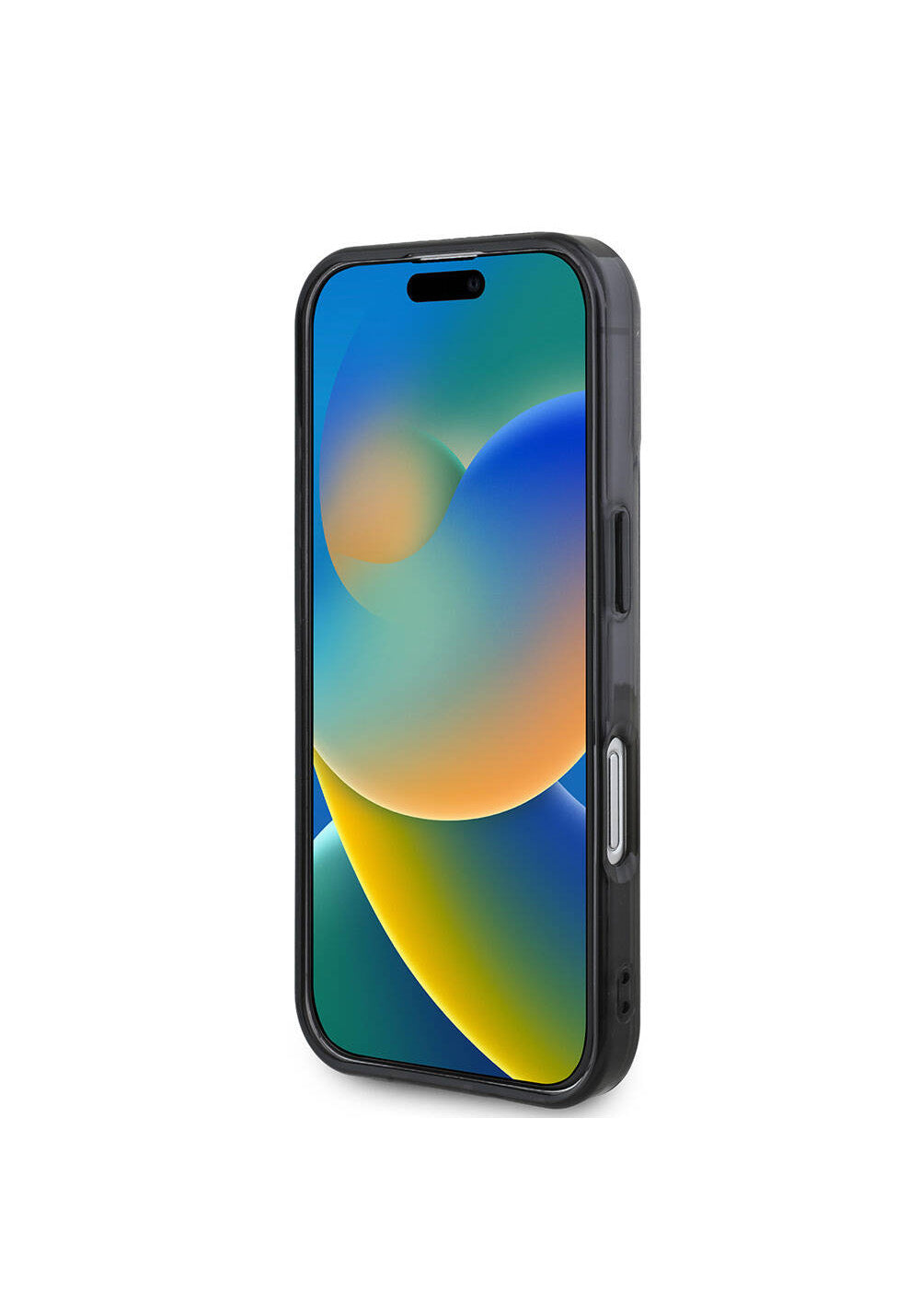 Apple iPhone 16 Pro Kılıf AMG Orijinal Lisanslı Manyetik Şarj Uyumlu IML Baskı Logolu Çift Katmanlı Bow Lines Kapak